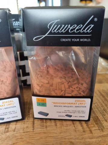 3x Juweela 23035 Miniatuur Bakstenen 1:32-35 beschikbaar voor biedingen