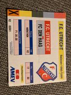 TICKET FC UTRECHT-FC DEN HAAG 95-96, Ophalen of Verzenden, Gebruikt, F.C. Utrecht, Overige typen