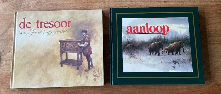 Partij Rien Poortviet boeken tresoor jachttekeningen aanloop, Boeken, Prentenboeken en Plaatjesalbums, Zo goed als nieuw, Ophalen of Verzenden