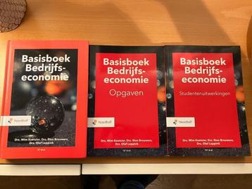 Basisboek bedrijfseconomie, Koetzier, Noordhoff beschikbaar voor biedingen