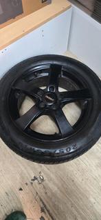 Winterbanden met velgen 205/55R16 5x112 VW Golf, Polo,, Ophalen, Gebruikt, 16 inch, Banden en Velgen