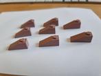 LEGO slope 3x1 (4286) in zeldzame kleur sand red (zandrood), Ophalen of Verzenden, Zo goed als nieuw, Losse stenen, Lego