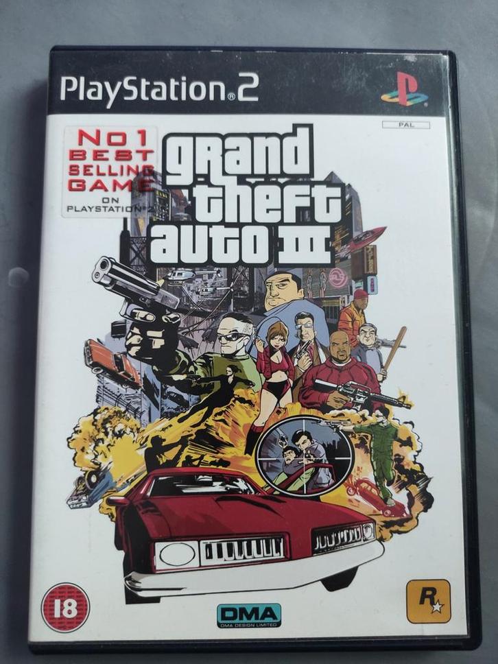 Grand Theft Auto 3 - PS2 Klassieker!, Spelcomputers en Games, Games | Sony PlayStation 2, Ophalen of Verzenden