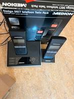Medion huistelefoon/senioren telefoon, Telecommunicatie, Ophalen of Verzenden, Zo goed als nieuw, 2 handsets