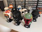 LEGO: 11 Star Wars Helmen (uit de handel), Kinderen en Baby's, Speelgoed | Duplo en Lego, Ophalen, Zo goed als nieuw, Complete set