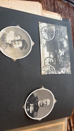 Medallion foto Wilhelmina juliana en hendrik koets  emma, Verzamelen, Koninklijk Huis en Royalty, Ophalen of Verzenden, Kaart, Foto of Prent