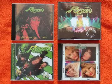 Poison 4 CD Set Original Pressings No LP Kiss Ratt Dokken beschikbaar voor biedingen