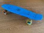 Nijdam penny board skateboard blauw, Sport en Fitness, Skateboarden, Skateboard, Gebruikt, Ophalen