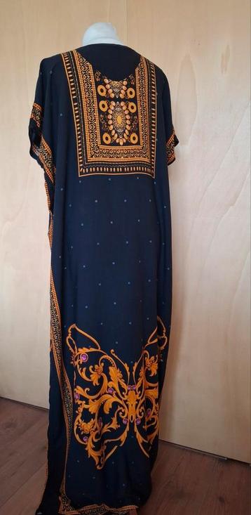 Vintage lange kaftan jurk / dress mt m / l beschikbaar voor biedingen