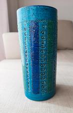 Bitossi Rimini Blue vaas Aldo Londi, Blauw, Aardewerk of Porselein, Ophalen of Verzenden, Zo goed als nieuw