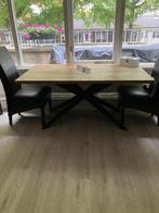 Eetkamer tafel stoelen krijg je erbij 4 stuks, Ophalen, 100 tot 150 cm, 50 tot 100 cm, Zo goed als nieuw