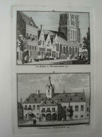 233-234 / Woudrichem/ Gorinchem Stadhuis en  de Kerk beschikbaar voor biedingen