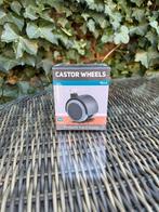 Castor wheels | set van 4 | nieuw!, Doe-het-zelf en Verbouw, Ophalen of Verzenden, Nieuw