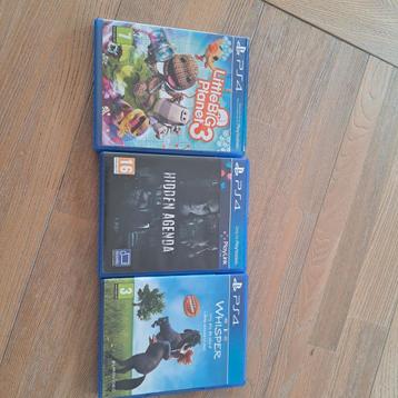 3 playstation 4 spellen 5,-pst beschikbaar voor biedingen