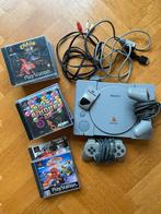Playstation 1 met chip, Spelcomputers en Games, Ophalen of Verzenden, Met 2 controllers, Met games