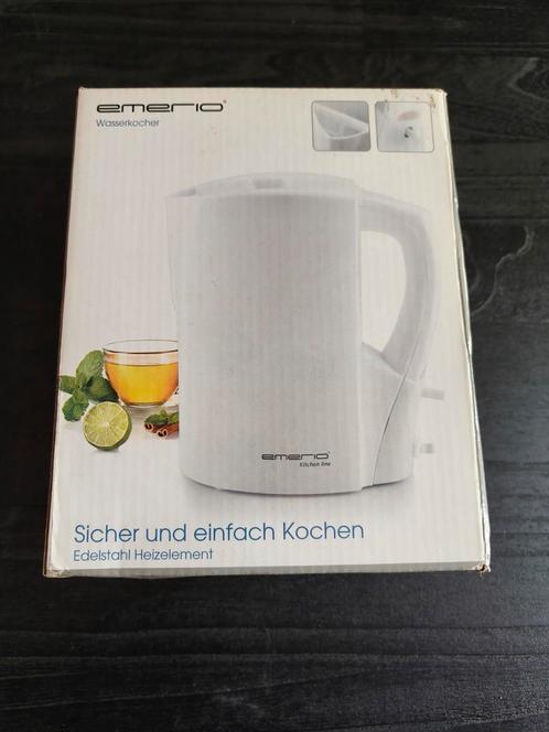Emerio waterkoker nieuw in doos, Witgoed en Apparatuur, Waterkokers, Nieuw, 1 tot 2 liter, Ophalen of Verzenden