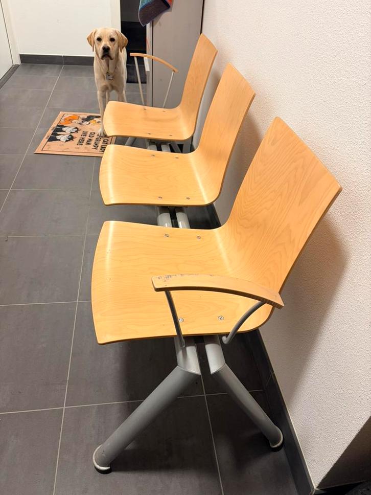 Eetkamer en of hal stoelen, Huis en Inrichting, Banken | Bankstellen, Zo goed als nieuw, Rechte bank, 150 tot 200 cm, Minder dan 75 cm