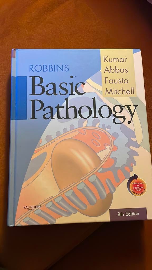 Geneeskunde literatuur - Basic pathology, Boeken, Ophalen of Verzenden, Zo goed als nieuw, WO