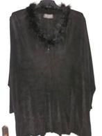 Mooi echt zwart (foto belicht) lange mouw 100% Feminin Paris, Kleding | Dames, Grote Maten, Zwart, Trui of Vest, Ophalen of Verzenden