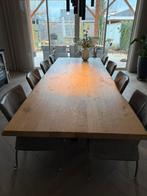 Boomstamtafel, Huis en Inrichting, Tafels | Eettafels, Ophalen, 100 tot 150 cm, Eikenhout, 200 cm of meer
