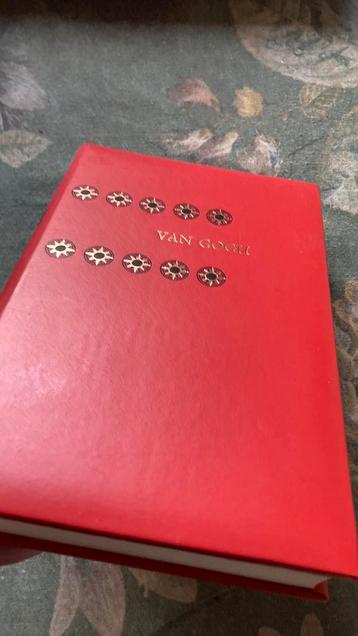 VAN GOGH. In rood kunstleer gebonden. 186 illustr. zeldz. beschikbaar voor biedingen