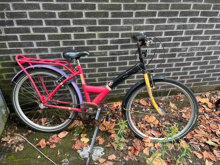 26 inch damesfiets - Kleine reparatie nodig, Fietsen en Brommers, Fietsen | Dames | Damesfietsen, Gebruikt, Overige merken, Ophalen of Verzenden