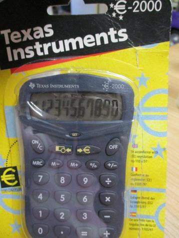 TEXAS INSTRUMENTS CALCULATOR NIEUW in verpakking beschikbaar voor biedingen