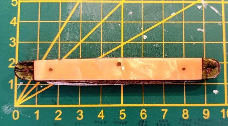 Antiek zakmesje / pennenmesje met echt parelmoer heft, Antiek en Kunst, Antiek | Gereedschap en Instrumenten, Ophalen of Verzenden