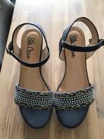 Sandalen maat 38, Blauw, Zo goed als nieuw, Sandalen of Muiltjes, Ophalen of Verzenden