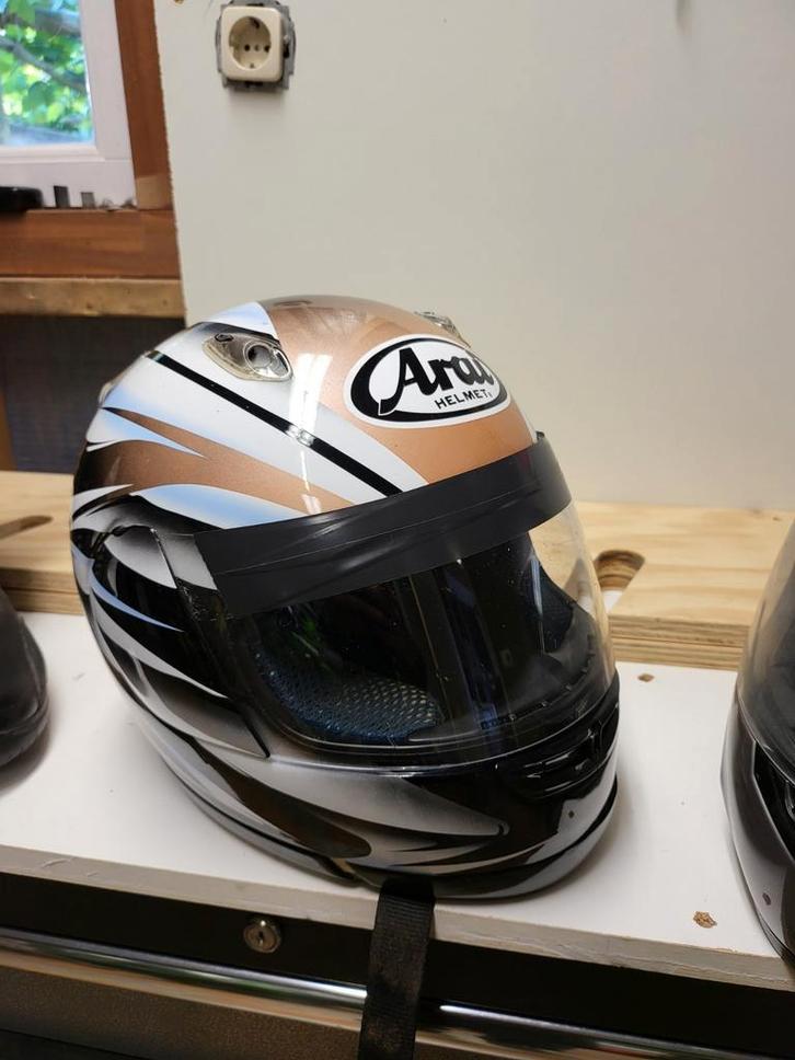 Arai quantum maat 58, Motoren, Kleding | Motorhelmen, Integraalhelm, Arai, Tweedehands, Ophalen