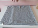 Grijze Gebreide Deken Ledikant, Ophalen of Verzenden, Zo goed als nieuw, 85 tot 100 cm, Deken