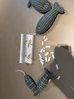 Deco thema vissen voor in kinderkamer, Ophalen, Zo goed als nieuw, Wanddecoratie