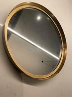 Spiegel goud light and living, Huis en Inrichting, Woonaccessoires | Spiegels, Minder dan 50 cm, Rond, Ophalen of Verzenden, Zo goed als nieuw