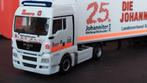 Man TGX XLX die Johanniter 1;87 H0 Herpa Pol, Hobby en Vrije tijd, Modelauto's | 1:87, Ophalen of Verzenden, Nieuw, Bus of Vrachtwagen