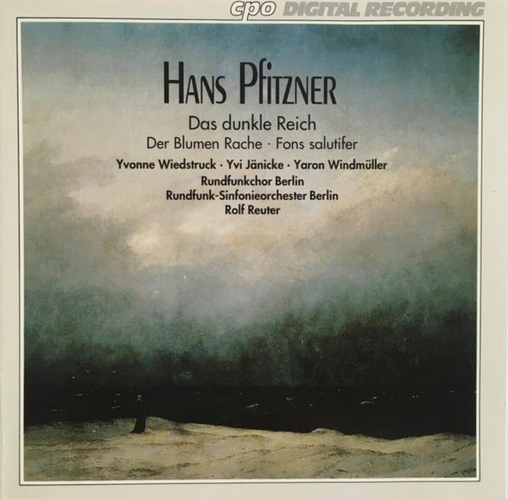 PFITZNER Das dunkle reich CD REUTER CPO NIEUWSTAAT, Cd's en Dvd's, Cd's | Klassiek, Zo goed als nieuw, Ophalen of Verzenden