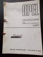 Opel Kadett Rallye werkplaatshandboek, Ophalen of Verzenden