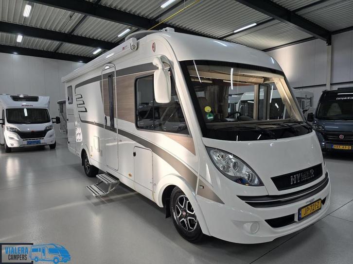 Hymer B 588 Premium Line *Lengte bedden* Vol opties* 4500kg, Caravans en Kamperen, Campers, Bedrijf, tot en met 4, Integraal, Hymer