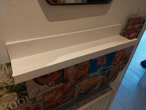 Witte wandplank, Huis en Inrichting, Woonaccessoires | Wandplanken en Boekenplanken, Gebruikt, Ophalen of Verzenden