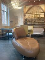 Leolux Kikko fauteuil/ chaise longue showmodel Noli leer, Ophalen, Nieuw, 75 tot 100 cm, Leer