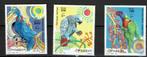 somalie 1999 pf serie papegaaien vogels parrots birds, Ophalen of Verzenden, Postfris, Dier of Natuur