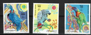 somalie 1999 pf serie papegaaien vogels parrots birds beschikbaar voor biedingen