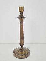 Vintage bronzen tafellamp Empire stijl lamp 1890 France Rare, N, Empire, Ophalen of Verzenden, N