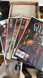 107 * Civil War I en II, Diverse series, shortbox vol, uniek, Gelezen, Amerika, Ophalen of Verzenden, Diverse tekenaars en schrijvers