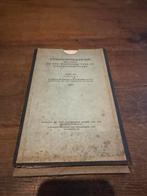 Oude Kaarten Binnenscheepvaart 1927, Gelezen, Ophalen of Verzenden, Landkaart, 1800 tot 2000