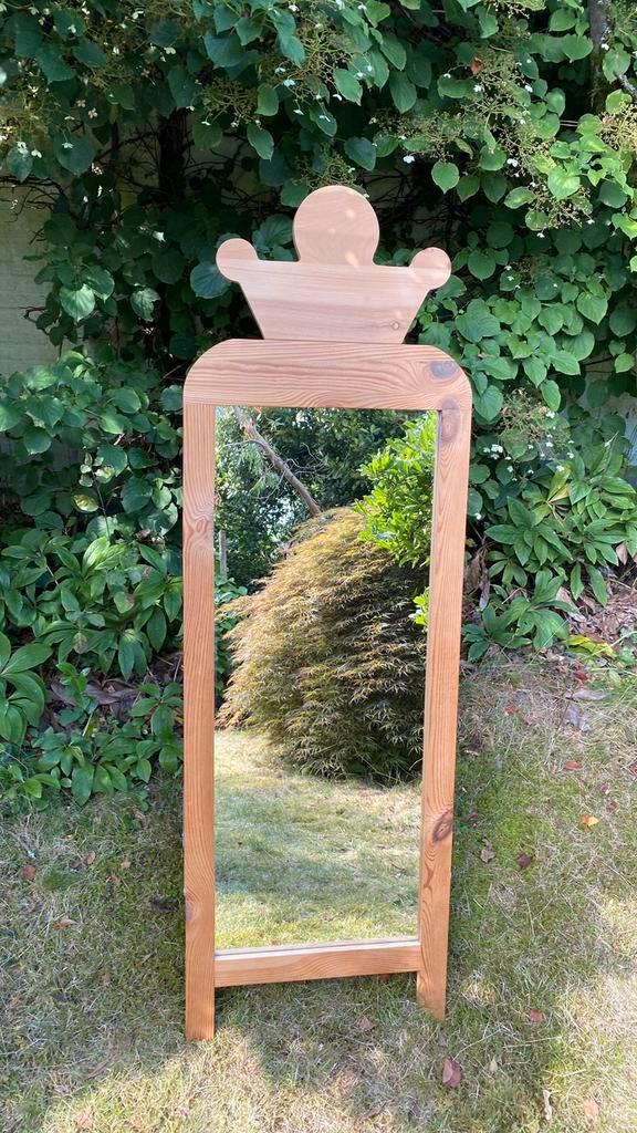 Staande spiegel kinderkamer(  sprookjes Efteling), Huis en Inrichting, Woonaccessoires | Spiegels, Zo goed als nieuw, Minder dan 50 cm