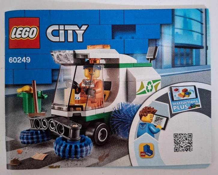 Lego City, Nr. 60249, Straatveegmachine zgan € 6,99, Kinderen en Baby's, Speelgoed | Duplo en Lego, Zo goed als nieuw, Lego, Complete set