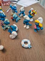 Smurfen vintage o.a. van schleigh, Verzamelen, Smurfen, Ophalen of Verzenden, Gebruikt, Verschillende Smurfen, Poppetje, Figuurtje of Knuffel