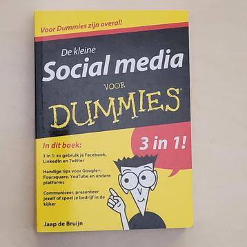Jaap de Bruijn - De kleine social media voor Dummies beschikbaar voor biedingen