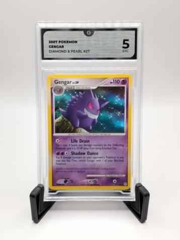 Pokemon: Gengar 2007 Diamond & Pearl #27 GG 5 beschikbaar voor biedingen