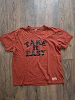 Leuk roestbruin t-shirt - Maat 158/164, Ophalen of Verzenden, Gebruikt, Jongen, Shirt of Longsleeve